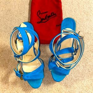 Louboutin (Red Bottoms) Strappy High Heels